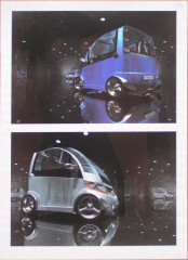 Návrh městského vozítka 3D animace, 2006