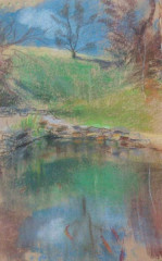 Krajina, tempera, 2003